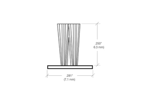 Bande d'étanchéité en mohair de haute qualité pour portes et fenêtres en aluminium noir traditionnel, étanche et insonorisée - Product Image 4