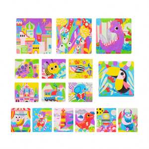 Forniture all'ingrosso kid magic drawing toys Night Scene playsand kit colorato sand art set - Product Image 4