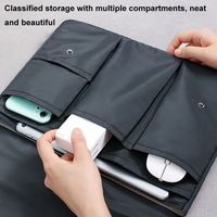 Housse pour ordinateur portable en néoprène durable de 13/14/15/16 pouces, pochette fine pour ordinateur portable professionnel avec poches pour MacBook iPad