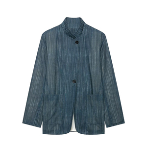 Blazer sur mesure pour femmes |   Veste de costume élégante pour affaires et occasions formelles |   Usine OEM ODM - Product Image 2