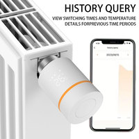 Válvula de Radiador Inteligente con Wifi, Termostato de Habitación, Control de Calefacción, Hogar Inteligente, Zigbee