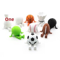 Grenzüberschreitend Beliebte 3D-Gedruckte PLA-Material Sportball-Figuren Fußball Bowling Volleyball American Football Dekorative Figuren