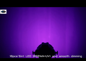 Lampu Panggung LED Par 6in1 (RGBWAUV/RGBALC) IP65, Cocok untuk DJ, Pernikahan, Gereja, Aula Perjamuan, Bar, Diskotik - Product Image 6