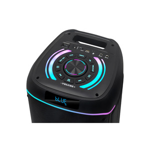 NDR-820 xách tay cho bluetooth 8 inch loa kép với RGB đèn 100 wát Công suất đầu ra cho các bên nhà và vuông khiêu vũ - Product Image 2