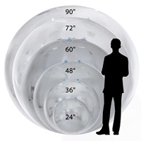Lune planétaire gonflable LED sur mesure pour l'attraction nocturne