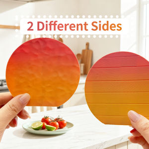 Juego de Posavasos con Diseño de <span class=keywords><strong>Atardecer</strong></span> Impreso en 3D - Incluye Abrebotellas Magnético |   Adorno Decorativo de Plástico - Product Image 4