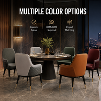 Chaises de restaurant de luxe, fauteuil rembourré haut de gamme avec surpiqûres pour hôtel, café, bar, cantine, salon, cuisine, pizzeria