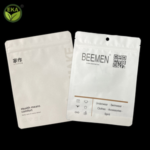 Borsa personalizzata con chiusura a Zip per imballaggio intimo sacchetti di carta <span class=keywords><strong>Boxer</strong></span> - Product Image 1