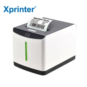 Xprinter stampante termica XP-Q371U senza inchiostro codice a barre adesivo macchina mancante funzione di allarme di carta stampanti Pos