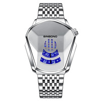 Reloj Binbond Jam Tangan Pria, Jam Tangan Binbond Mewah Pergelangan Tangan Pria Anda Sendiri Merek untuk Pria