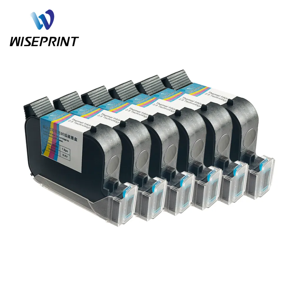 Wise print China Hersteller Tragbares Verfalls datum Weiter Handheld Inkjet Code Lösungsmittel Tinten drucker Tinten patrone Kompatibel