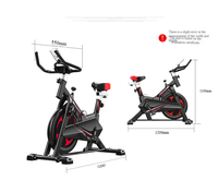 Soporte Vertical de Acero para Bicicleta, para Uso Doméstico, Gimnasio, Fitness, Entrenamiento Cardiovascular, con Capacidad de Carga Máxima de 120 kg