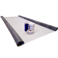 Membrane de toiture en EPDM pliable, personnalisable en couleur, la plus populaire des États-Unis, garantie 5 ans, résistante aux UV, moderne