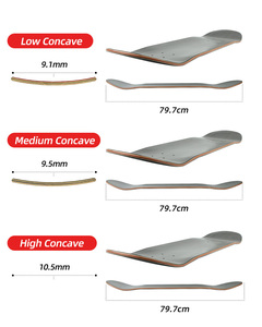 Planches de skateboard vierges personnalisées en érable pour cruiser, vente en gros - Product Image 2