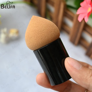 Nuovo trucco di buona qualità spugna di funghi etichetta privata lattice libera spugna di bellezza Make Up frullatore - Product Image 4