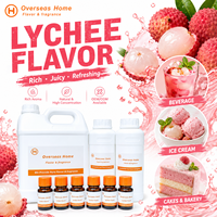 Arôme alimentaire Litchi Blanc pour boissons froides, parfum doux non irritant, matière première en gros mondial pour sodas et thés aux fruits