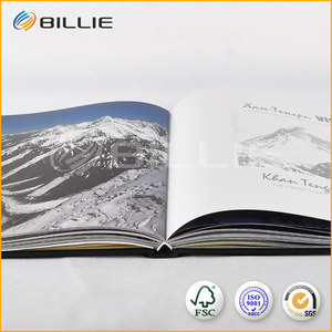 Personalizado cosido vinculante folletos A3 Tapa dura estuche arte foto libro - Product Image 6