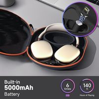 Étui de batterie à prix d'usine pour AirPods Max, étui de chargement portable et sac de voyage pour AirPods Max et Pro Max