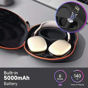 <span class=keywords><strong>เคส</strong></span>แบตเตอรี่สำหรับ airpods MAX <span class=keywords><strong>เคส</strong></span>ชาร์จ<span class=keywords><strong>แบ</strong></span>บพกพา & ที่ชาร์จถุงเก็บแบตเตอรี่สำหรับ airpods MAX & PRO MAX - Product Image 2