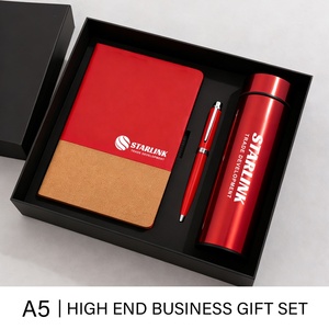 OEM ODM Firmen-Schreibwaren A5 Notizbuch Doppelwand-Thermoskanne und Stift Geschenkset für Banken, Versicherungen und Tech-Unternehmen - Product Image 5