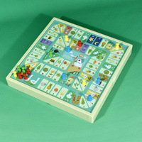 Fournisseurs d'usine – Jeu de société classique Ludo en bois de haute qualité avec plateau et pions – Jeux de société pour la famille