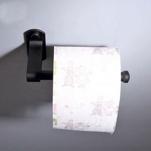 WEKIS Single <b>Pole</b> Bathroom Towel Rack with Free Perforated Ring Space Aluminum Metal Design - Product Image 4