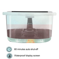 Machine à infrarouge professionnelle avec 22 rouleaux de Massage, contrôle de la chaleur, Massage des pieds, Spa, usage domestique ou au bureau
