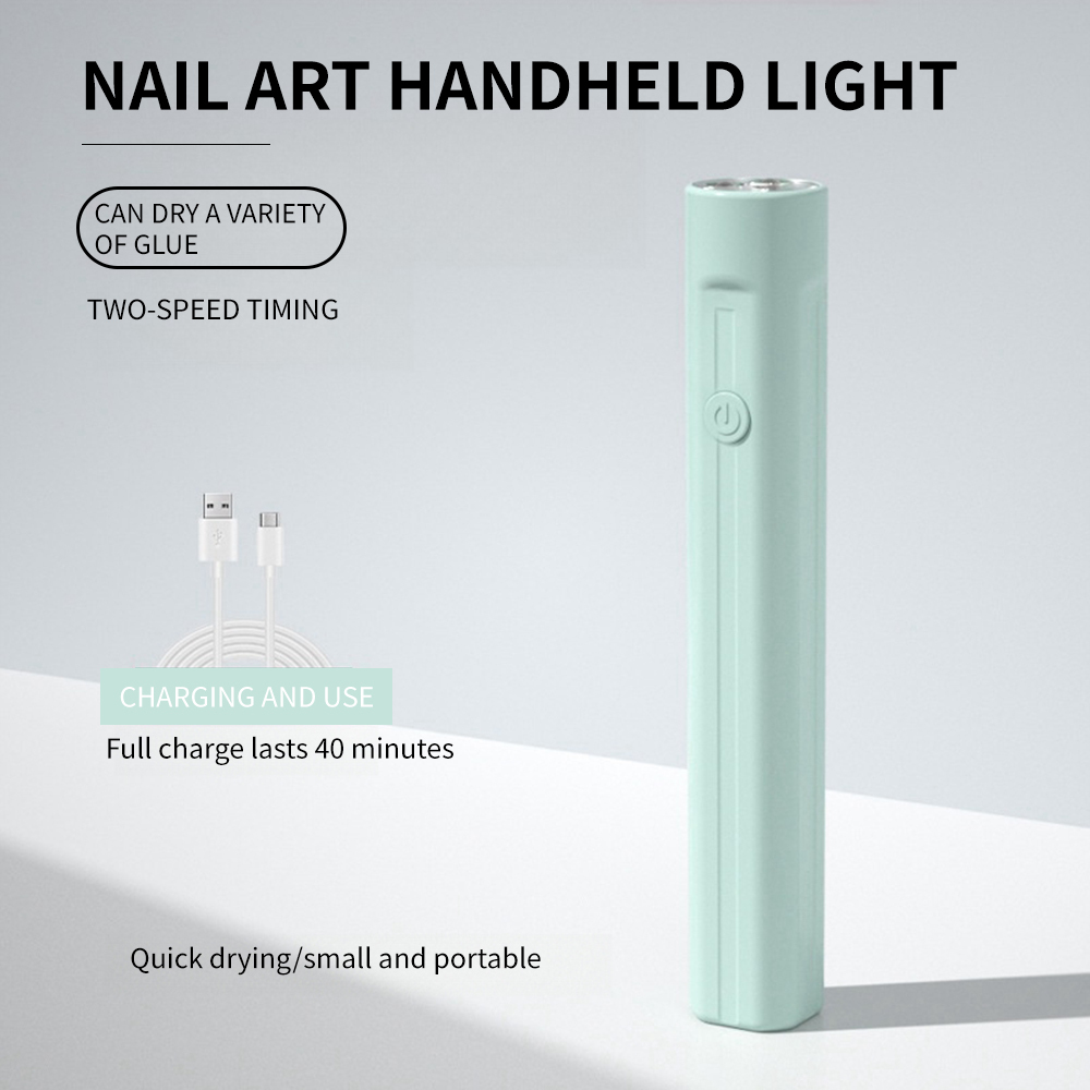 Hot Sale Professional Mini UV LED Nail Dryer Portable Cordless Gel Polish Curing Machine Home Use OEM/ODM Available