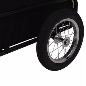 Evcil hayvan arabası kedi köpek kafesi arabası sepeti seyahat katlanır taşıyıcı Pet köpek bisiklet bisiklet römorku arabası Jogger - Product Image 5