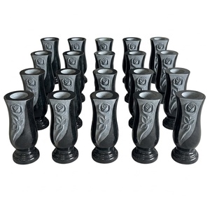 Vase <span class=keywords><strong>funéraire</strong></span> <span class=keywords><strong>en</strong></span> <span class=keywords><strong>granit</strong></span> noir sculpté <span class=keywords><strong>en</strong></span> forme de rose, style europé<span class=keywords><strong>en</strong></span>, pour pierre tombale <span class=keywords><strong>en</strong></span> <span class=keywords><strong>granit</strong></span> noir absolu du Shanxi - Product Image 4