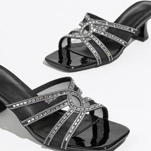 Nuove Scarpe da Donna con Tacco Alto 7cm, Punta Aperta, Taglia Grande 42, Sexy con Cinturino alla Caviglia, Chaussures Femme - Product Image 3