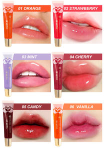 Tiktok vente chaude différents styles de maquillage créant des ingrédients sûrs et efficaces fabriqués à l'huile pour les lèvres aqueuses - Product Image 2