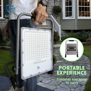 GCOTS Outdoor 8W 12W Portable Handheld LED Work <b>Light</b> Rechargeable <b>Flood</b> Lamp for Outdoor, Garden, and Camping Use - Product Image 1
