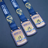 Médaille en bambou écologique personnalisée avec logo gravé au laser, thème sportif, marque MG, leadership environnemental, souvenir d'entreprise, ruban