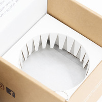 Boîte d'emballage en carton rigide pour bougie parfumée avec logo personnalisé, revêtement UV et gaufrage, recyclable, taille personnalisée pour cadeau et artisanat