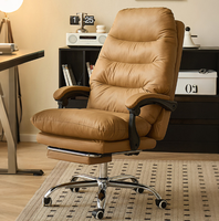 Chaise de bureau moderne et élégante, chaise de gaming ergonomique pivotante, chaise d'ordinateur pour la maison, comme s'il s'agissait d'être allongé sur un canapé, chaise de direction