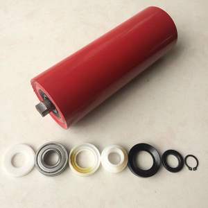 Rouleau de convoyeur à bande personnalisé en usine directe Polines de rouleaux de renvoi en acier au carbone - Product Image 2