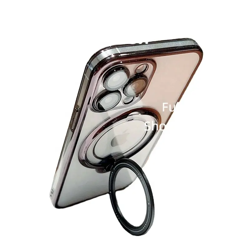 Custodia multicolore magnetica opaca senza fili custodia per telefono cellulare per iPhone 13