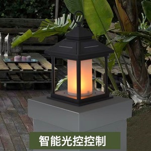 Solar <b>Lantern</b> Led Candle Light 32mm X 18mm Water Resistant Outdoor Garden <b>Lamp</b> - Product Image 3