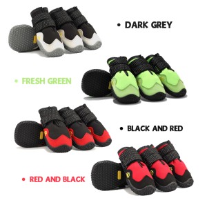 सबसे ज्यादा बिकने वाला वाटरप्रूफ आउटडोर कुत्ते जूते विरोधी पर्ची रबर सोल्स बिल्लियों के लिए छोटे बड़े कुत्तों के लिए सांस लेने योग्य पालतू जानवरों की आपूर्ति - Product Image 2