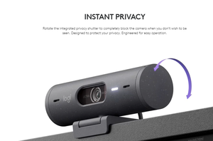 Logitech กล้องเว็บแคม1080P HDR 500สำหรับการช้อปปิ้งออนไลน์ของ alibaba พร้อมโหมดการแสดงการประชุมทางออนไลน์ - Product Image 5