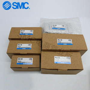 Cylindre pneumatique à double action de type large SMC MHL2-10D/16D20D25D32D/HFT16X30/10X20 pour les industries agricoles, joint de piston utilisé - Product Image 1