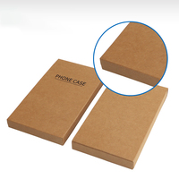 OEM Vente en gros Boîte d'emballage pliable en papier kraft avec impression personnalisée Avantage UV Feuille élégante Papier d'art Étui pour téléphone portable Caméra