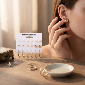 Tending religioso argento fatto a mano orecchini di cristallo graziosi geometrici stella farfalla Design vendita calda all'ingrosso di moda - Product Image 3