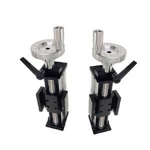 Vis à billes de transmission de vente chaude guide linéaire table coulissante module de mouvement <span class=keywords><strong>roue</strong></span> à bascule manuelle table coulissante de levage croisé - Product Image 3