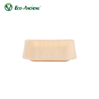 Assiettes jetables écologiques en bois de bouleau de 9 pouces, qualité alimentaire, compatibles lave-vaisselle, logo personnalisé pour restaurants