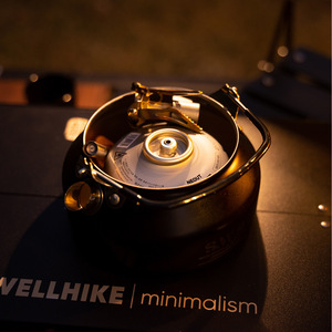 S.W.S Stainless Steel Kettle 0.8L Portable Outdoor Cooking <b>Tea</b> <b>Maker</b> For Camping Picnic Travel - Product Image 4