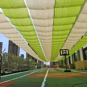 <span class=keywords><strong>Toldo</strong></span> Retráctil Manual Tipo Ola para Patio Escolar, <span class=keywords><strong>Toldo</strong></span> Telescópico para Cancha Deportiva de Jardín de Niños - Product Image 1