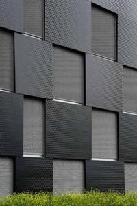 Panneaux de revêtement mural en aluminium perforé haut de gamme modernes, façade extérieure imperméable pour la décoration des bâtiments - Product Image 2