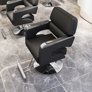 Silla de Barbero Hidráulica de Diseño Vintage para Salón de Belleza, Muebles de Peluquería Resistentes y Modernos - Product Image 3